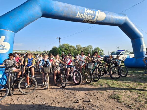 “La bicicleteada fue un éxito,muy agradecidos con quienes sumaron a la propuesta”