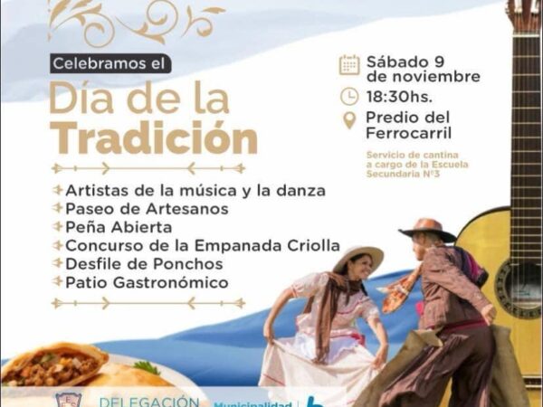 “Celebramos la tradición con un variado espectáculo de danza y canto para que disfrute la localidad y la zona”